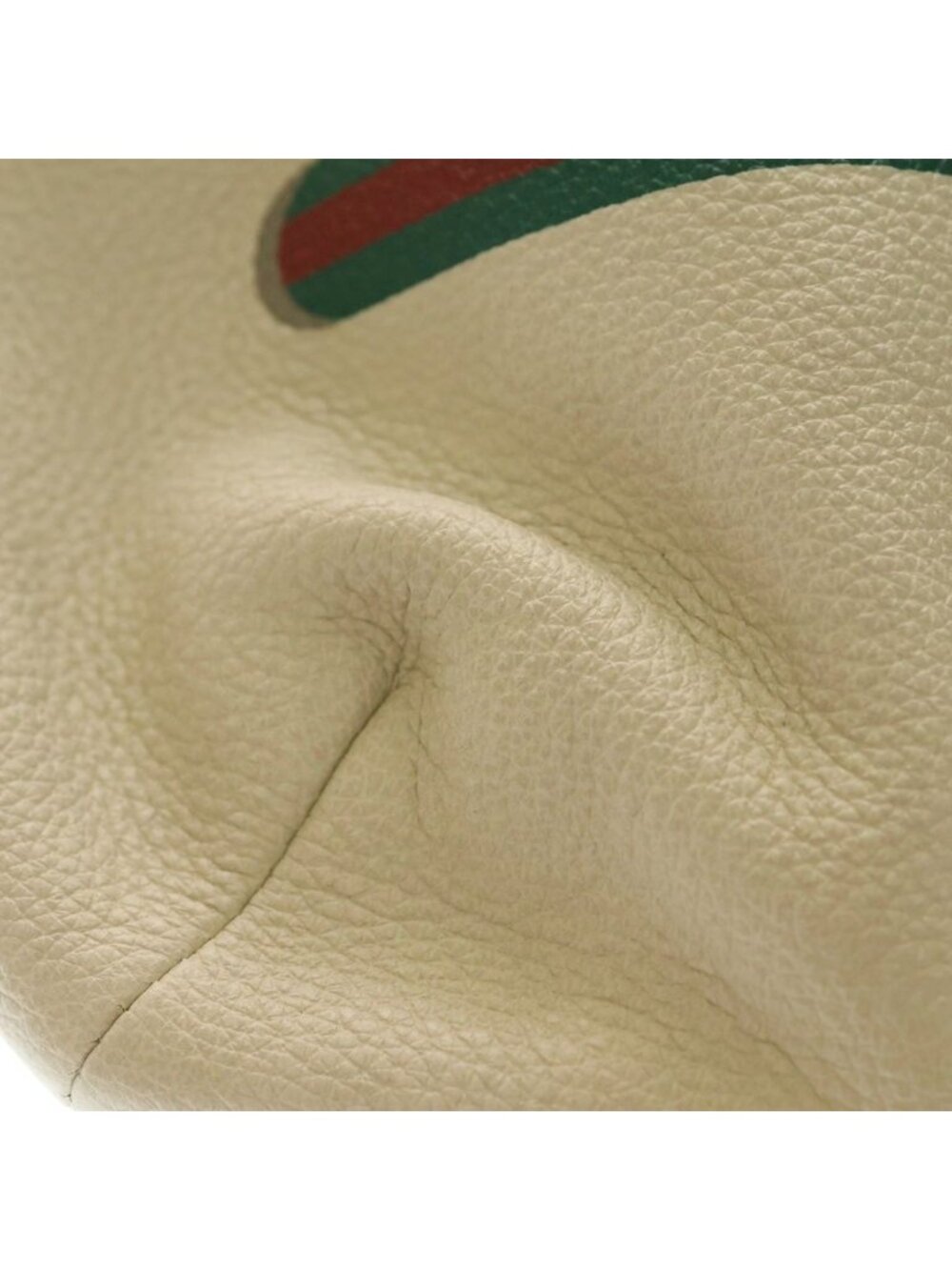 Gucci Belt Bag White Leather Gold - Picture 5 of 6